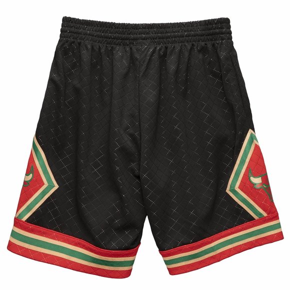 🆕 Mitchell & Ness Chicago Bulls 1997-98 Neapolitan Swingman Shorts 'Last Dance' - Picture 2 of 3